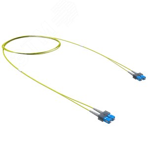 Изображение товара Патч-корд оптический Duplex SC/UPC-SC/UPC 9/125 (OS2) 1 м (шт)
