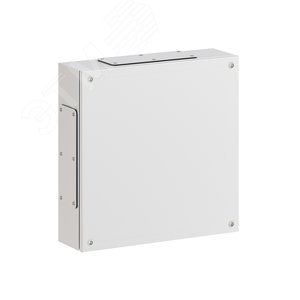Корпус клеммный металлический SDE ВхШхГ 400x400x120 мм с фланцами - фото 1