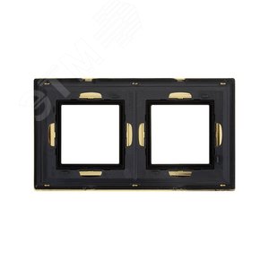 Рамка из металла, ''Avanti'', золотая, 4 модуля - фото 3