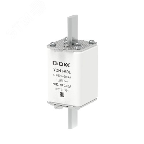 Предохранитель YON ножевого типа F1 100 А 690V характеристика arya - фото 1