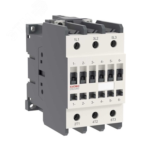 Изображение товара Магнитный контактор YON DSC050 50A 22кВт AC3 3P кат.48В AC (шт)