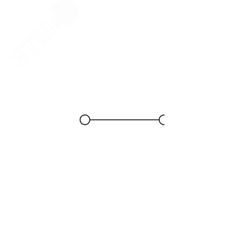 Клемма вставная, зажим push-in, 1 точка подключения, 2.5 кв.мм, серая - фото 3