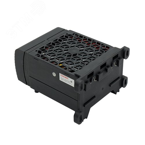 Обогреватель в пластиковом кожухе с вентилятором 1000 Вт, встроенный термостат, 230 В AC - фото 3