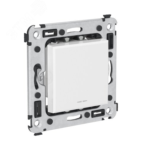 Avanti Кнопка одноклавишная в стену  Белое облако - фото 2