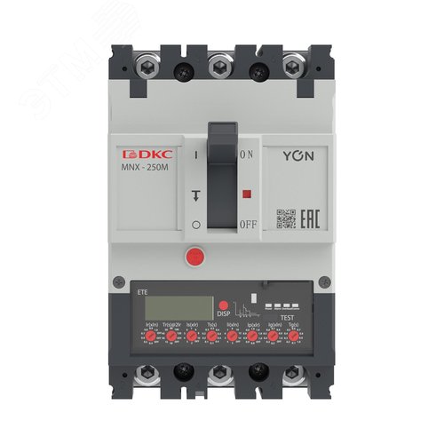 Выключатель автоматический YON pro MNX250M 3P 40 A 100 kA при AC415V расцепитель ETE - фото 2