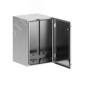 Корпус навесной STH с М/П, нержавеющая сталь AISI304, ВхШхГ 600x400x400 мм, без фланца - фото 2