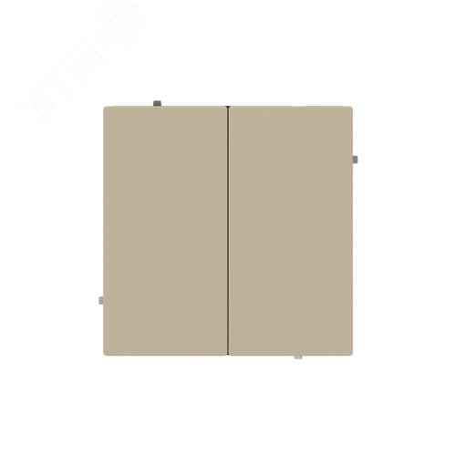 Инвертор двухклавишный, KANT, ванильный марципан - фото 1