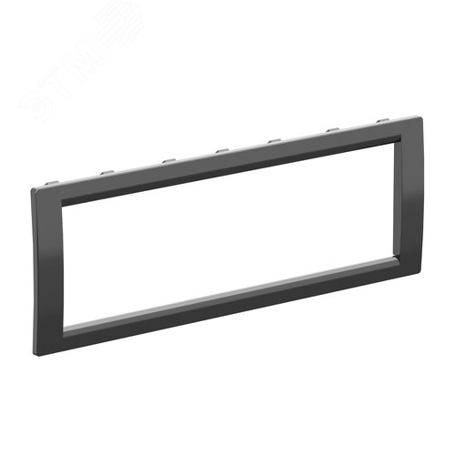 Изображение товара BRAVA Рамка 6 модулей универсальная черная (шт)