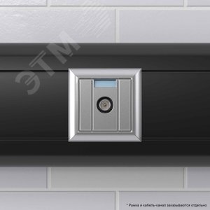 Avanti Розетка ТВ проходная Закаленная сталь, 1 мод - фото 6