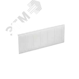 Изображение товара Заглушка на 4 модуля RAL9001 для настенных щитков IP41 (шт)