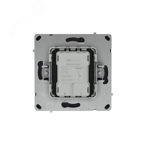 Кнопка одноклавишная, KANT, черный уголь - фото 3