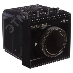 Avanti Термостат ''Черный квадрат'' для теплых полов, 2 модульный 4402162 DKC - 3
