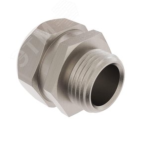 Муфта металлорукав-коробка DN 15 М20х1.5 наружная резьба - фото 3