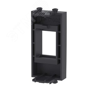 Адаптер без шторки для Keystone Avanti Черный матовый 1 модуль - фото 3