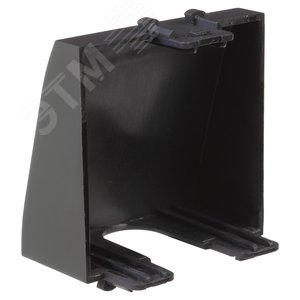 Вывод кабеля модульный, Avanti, черный матовый, 2 модуля - фото 4