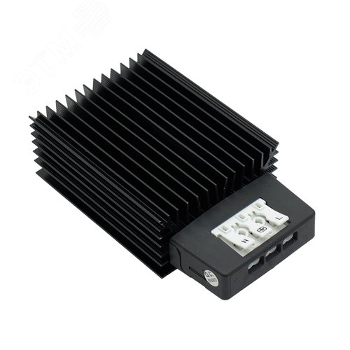 Обогреватель в чёрном алюминиевом корпусе 75 Вт, 12 В DC - фото 3