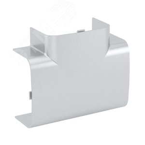 Тройник 90х50мм серый металлик - фото 2