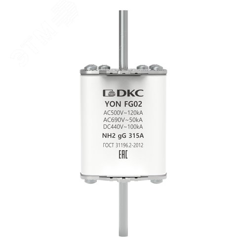 Предохранитель YON ножевого типа FG2 с одинарной индикацией 315А - фото 2