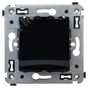 Avanti Вывод кабеля из стены , Черный квадрат - фото 1