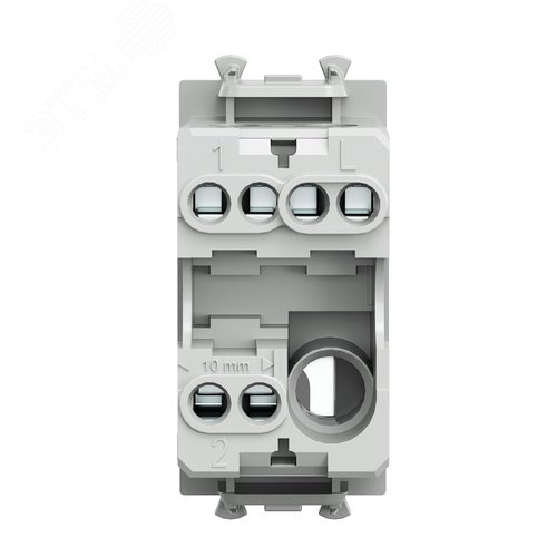 Переключатель модульный, Avanti, закаленная сталь, 1 модуль - фото 3