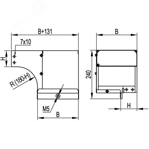 Трансформатор тока CT80 750A, класс 0.2S, 5ВА - фото 2