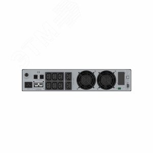 Источник бесперебойного питания Online Small Rackmount, 2000 ВА/1800 Вт, 1/1, 8xIEC C13, EPO, USB, RS-232, Rack 2U, з/у 6А, без АКБ - фото 2