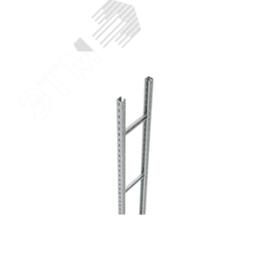 Вертикальная лестница 1000, L 3м, горячий цинк - фото 1