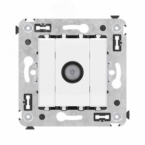 Изображение товара Avanti Розетка TV оконечная в стену Белое облако (шт)