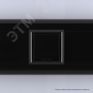 Avanti Выключатель ''Черный квадрат'', 16A, 2 модульный 4402102 DKC - 7