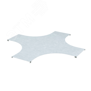 Крышка на X-ответвитель 300мм цинк-ламельная - фото 1