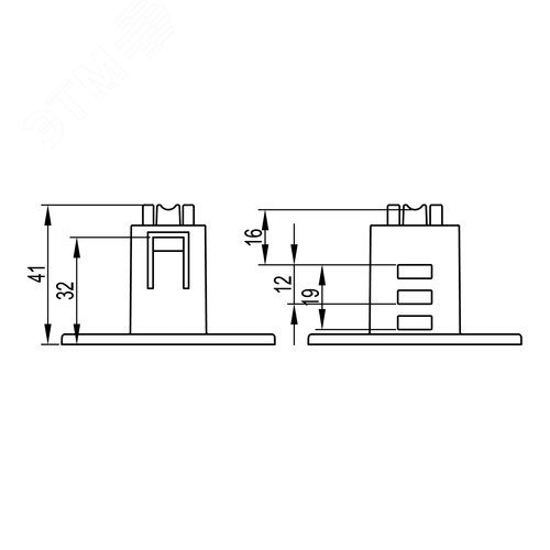 Комплект крепления напольной установки - фото 2