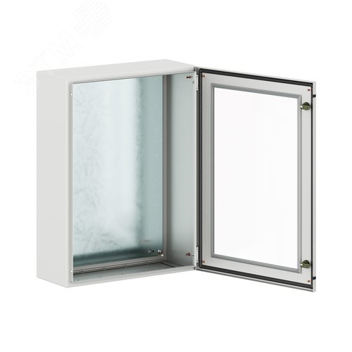 Корпус навесной уличный ST Outdoor с М/П с прозрачной дверью ВxШxГ 800x600x250 мм, IP66 - фото 2