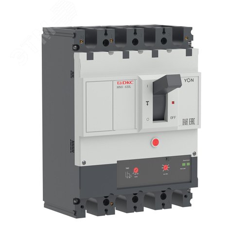 Выключатель автоматический YON pro MNX630L 4P 500 A 70 kA при AC415V расцепитель TMD - фото 1