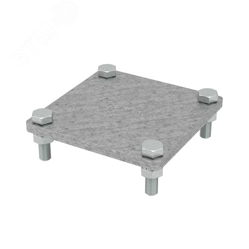 Соединитель полоса - полоса 100х100 мм - фото 1