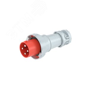 Вилка кабельная IP67 63A 3P+E 400V - фото 1