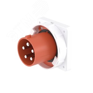 Вилка панельная прямая IP67 63A 3P+E+N 400В - фото 1