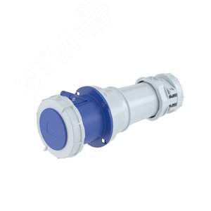 Розетка кабельная IP67 63A 2P+E 230V - фото 1