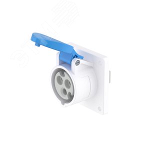 Изображение товара Розетка скрытой установки IP44 32A 2P+E 230V (шт)