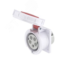 Изображение товара Розетка скрытая IP67 32A 3P+E+N 400В (шт)