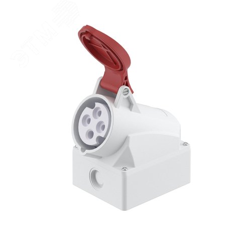 Изображение товара Розетка кабельная наружная IP44 16A 3P+E 400V (шт)