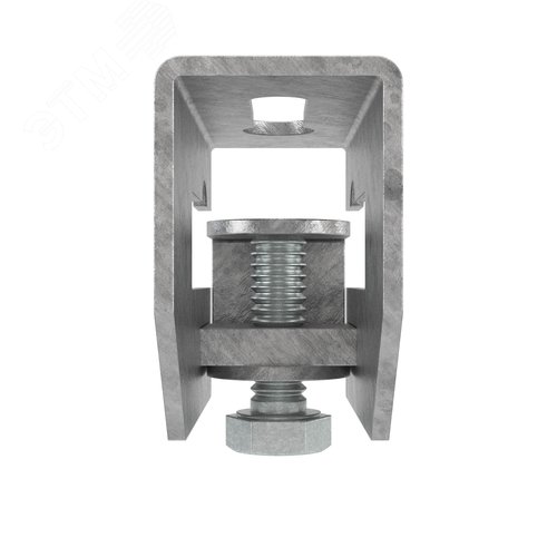 Скоба-держатель полосы с болтом - фото 4