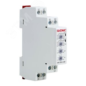 Изображение товара Реле контроля тока, 0.05-0.5А, конфигурация контакта 1CO, 24-240 AC/DC (шт)