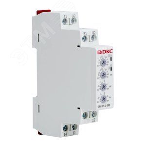 Реле контроля тока, 0.5-5А, конфигурация контакта 1CO, 24-240 AC/DC - фото 1