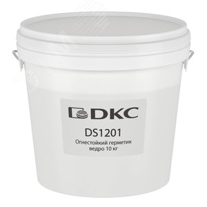 Герметик огнезащитный ведро 10кг DS1201 DKC