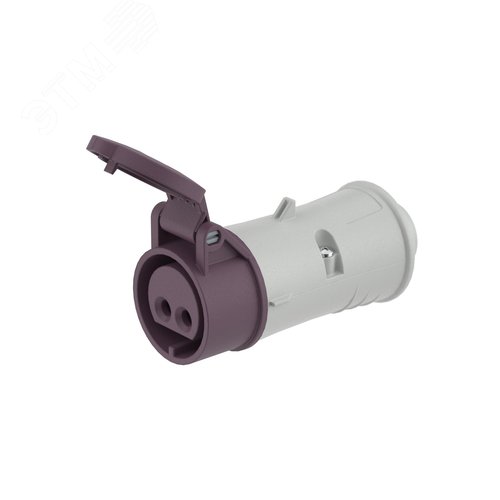 Розетка кабельная CS IP44 16A 2P 25В - фото 1