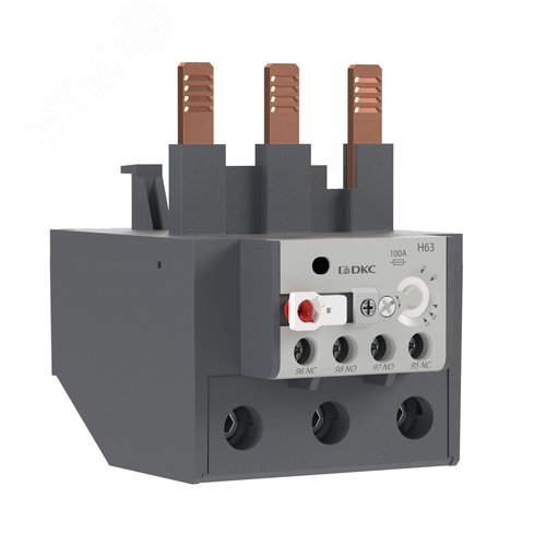 Изображение товара Реле тепловое YON STR5 установочный ток 75-97 A 3P для DSC095-105 (шт)