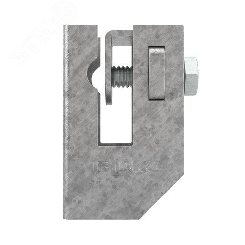 Скоба-держатель полосы с болтом - фото 2