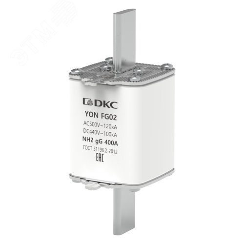 Предохранитель YON ножевого типа FG2 с одинарной индикацией 400А - фото 1