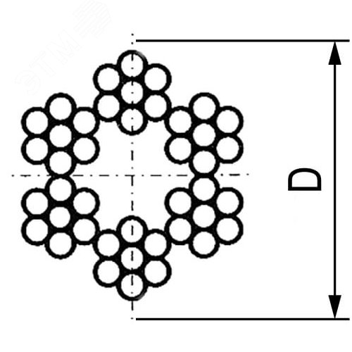 Трос стальной 2 мм - фото 4