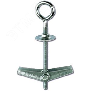 Анкер M4 D14 складной пружинный с кольцом - фото 1